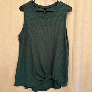 Sweater tank top